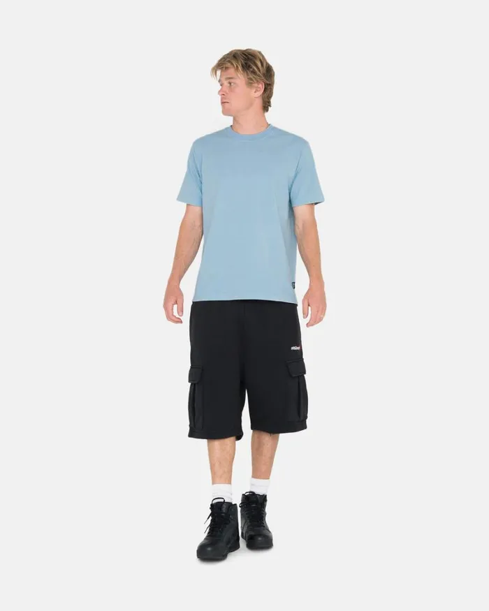 Sweats Men Stussy SPORT CARGO FLEECE SHORT Black Sweats Men Stussy SPORT CARGO FLEECE SHORT Black