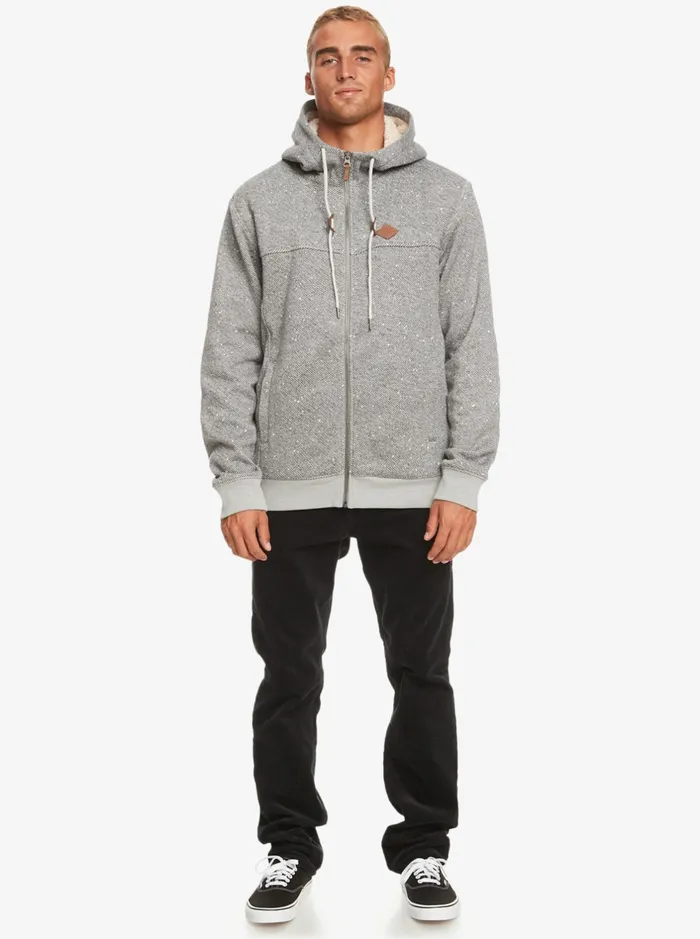 Sweatshirts and Hoodies Men Quiksilver Cypress Keller ZipUp Hoodie Light Grey Heather Sweatshirts and Hoodies Men Quiksilver Cypress Keller ZipUp Hoodie Light Grey Heather