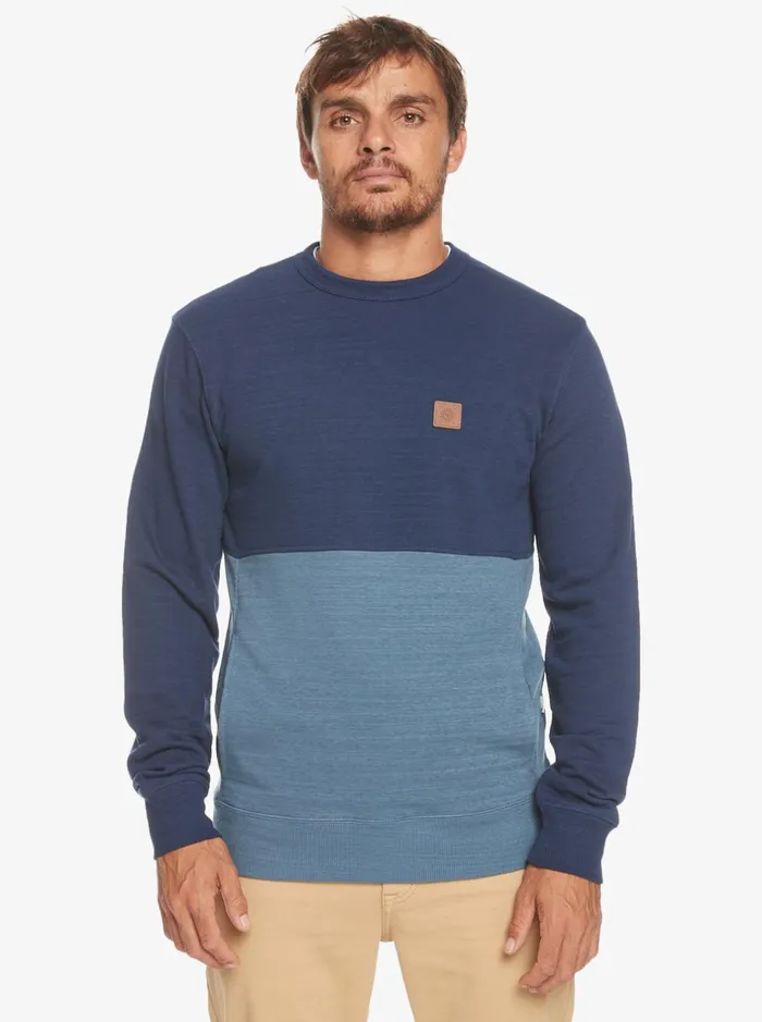 Sweatshirts and Hoodies Men Quiksilver Easy Sweatshirt Naval Academy