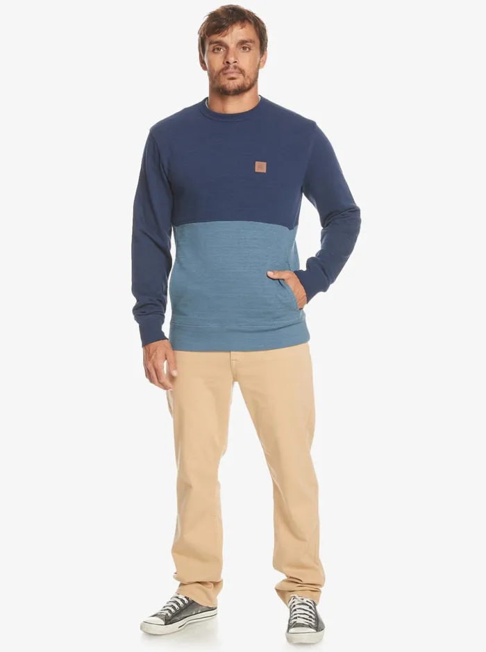 Sweatshirts and Hoodies Men Quiksilver Easy Sweatshirt Naval Academy Sweatshirts and Hoodies Men Quiksilver Easy Sweatshirt Naval Academy