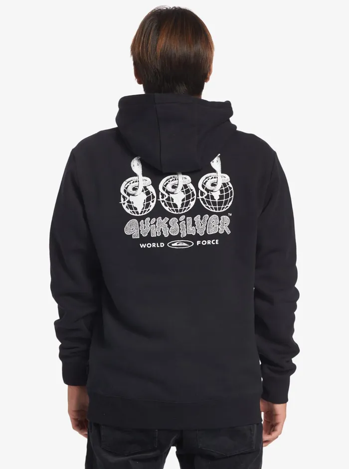 Sweatshirts and Hoodies Men Quiksilver Global Force Fleece Crew Neck Sweatshirt Black Sweatshirts and Hoodies Men Quiksilver Global Force Fleece Crew Neck Sweatshirt Black