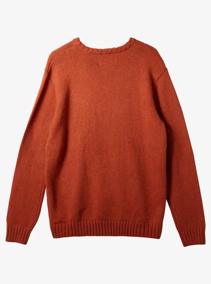 Sweatshirts and Hoodies Men Quiksilver Neppy Sweater Baked Clay Sweatshirts and Hoodies Men Quiksilver Neppy Sweater Baked Clay