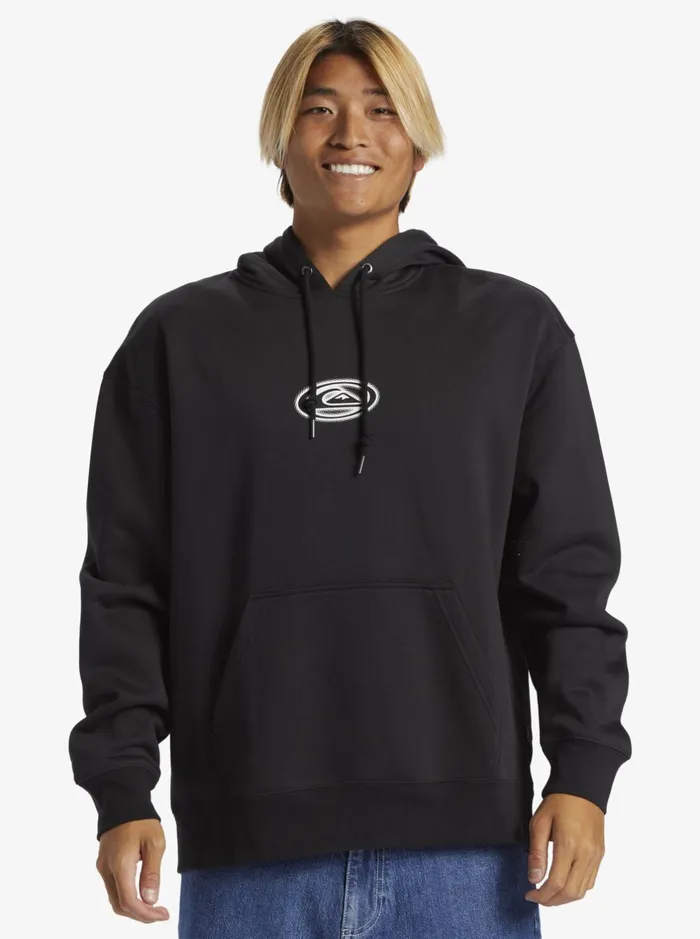 Sweatshirts and Hoodies Men Quiksilver New Instinct Hood Crew Neck Sweatshirt Black Sweatshirts and Hoodies Men Quiksilver New Instinct Hood Crew Neck Sweatshirt Black