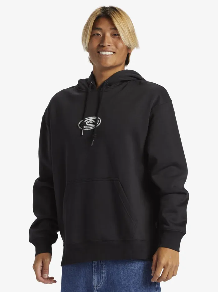 Sweatshirts and Hoodies Men Quiksilver New Instinct Hood Crew Neck Sweatshirt Black Sweatshirts and Hoodies Men Quiksilver New Instinct Hood Crew Neck Sweatshirt Black