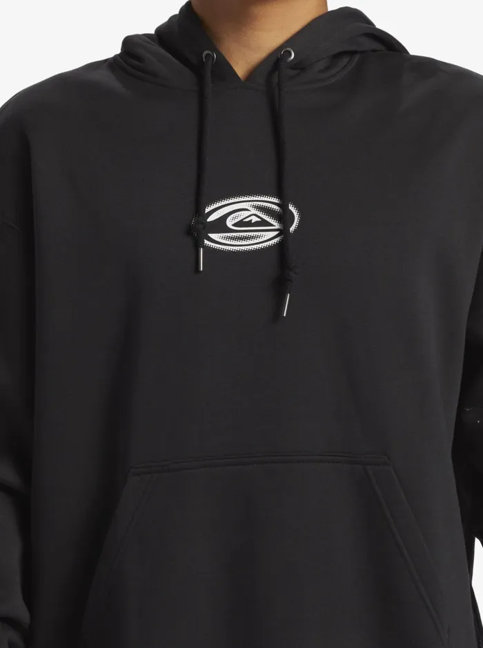 Sweatshirts and Hoodies Men Quiksilver New Instinct Hood Crew Neck Sweatshirt Black Sweatshirts and Hoodies Men Quiksilver New Instinct Hood Crew Neck Sweatshirt Black