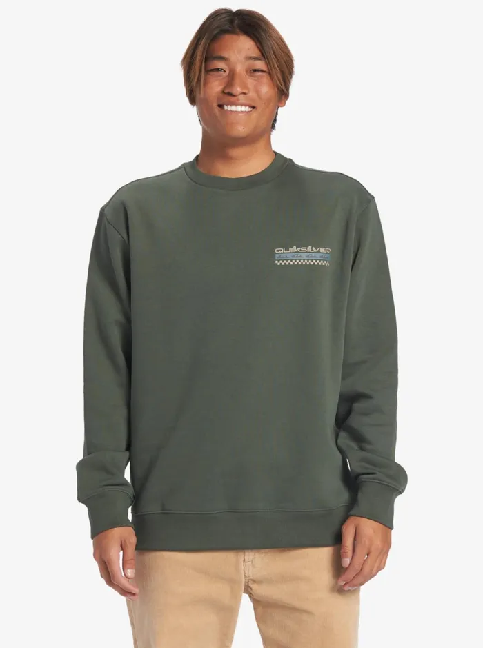 Sweatshirts and Hoodies Men Quiksilver No Control Crew Fleece Crew Neck Sweatshirt Climbing Ivy Sweatshirts and Hoodies Men Quiksilver No Control Crew Fleece Crew Neck Sweatshirt Climbing Ivy