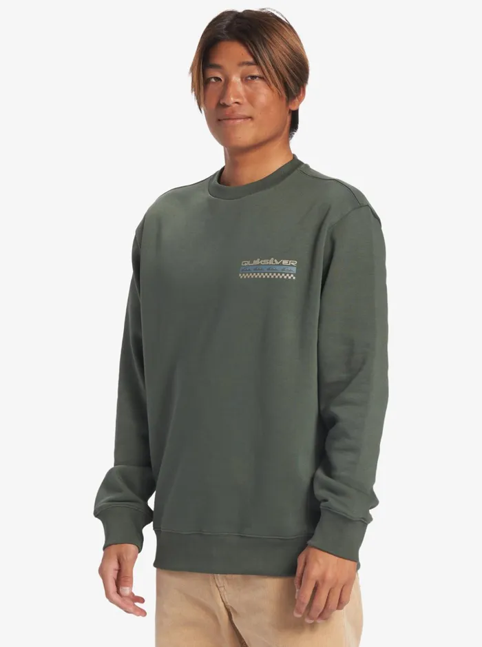 Sweatshirts and Hoodies Men Quiksilver No Control Crew Fleece Crew Neck Sweatshirt Climbing Ivy Sweatshirts and Hoodies Men Quiksilver No Control Crew Fleece Crew Neck Sweatshirt Climbing Ivy
