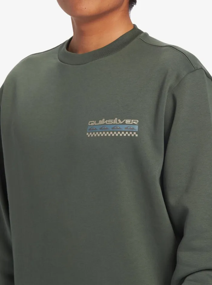Sweatshirts and Hoodies Men Quiksilver No Control Crew Fleece Crew Neck Sweatshirt Climbing Ivy Sweatshirts and Hoodies Men Quiksilver No Control Crew Fleece Crew Neck Sweatshirt Climbing Ivy