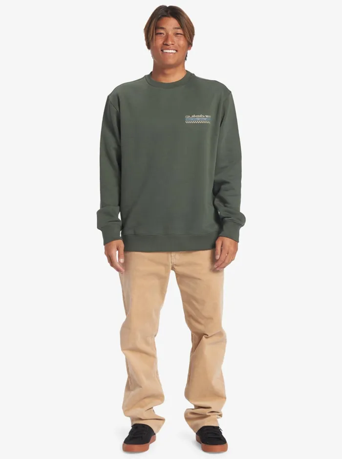 Sweatshirts and Hoodies Men Quiksilver No Control Crew Fleece Crew Neck Sweatshirt Climbing Ivy Sweatshirts and Hoodies Men Quiksilver No Control Crew Fleece Crew Neck Sweatshirt Climbing Ivy