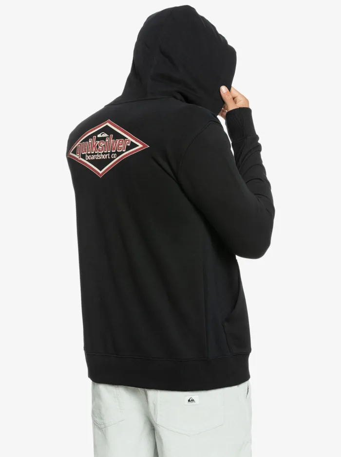 Sweatshirts and Hoodies Men Quiksilver Quik Words ZipUp Hoodie Black Sweatshirts and Hoodies Men Quiksilver Quik Words ZipUp Hoodie Black