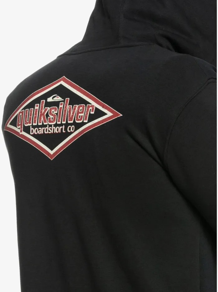 Sweatshirts and Hoodies Men Quiksilver Quik Words ZipUp Hoodie Black Sweatshirts and Hoodies Men Quiksilver Quik Words ZipUp Hoodie Black