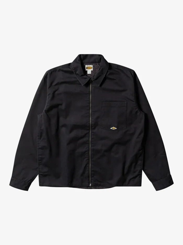 Sweatshirts and Hoodies Men Quiksilver The Saturn Transeasonal Jacket Black Sweatshirts and Hoodies Men Quiksilver The Saturn Transeasonal Jacket Black