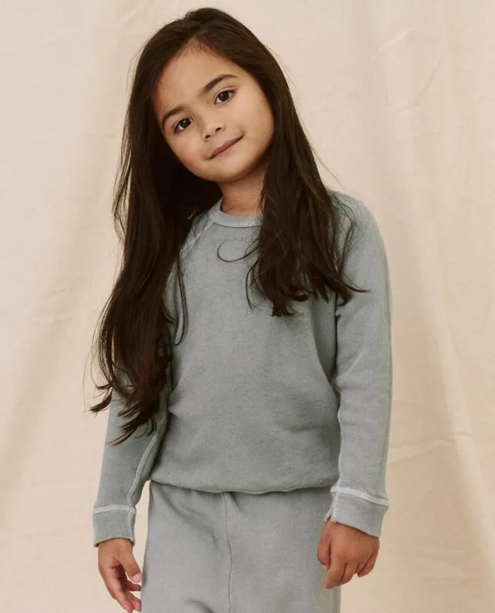 Sweatshirts Little039s The Great The Little College Sweatshirt Dusty Blue