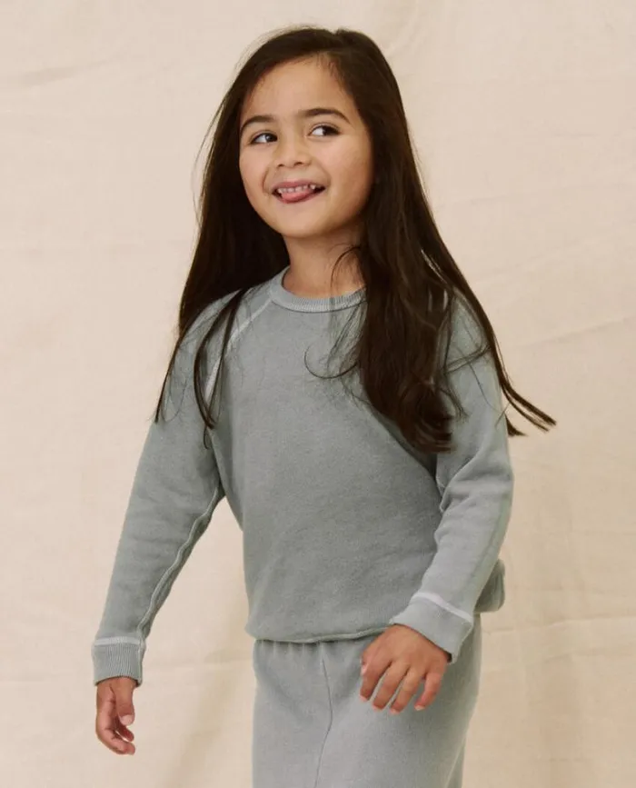 Sweatshirts Little039s The Great The Little College Sweatshirt Dusty Blue