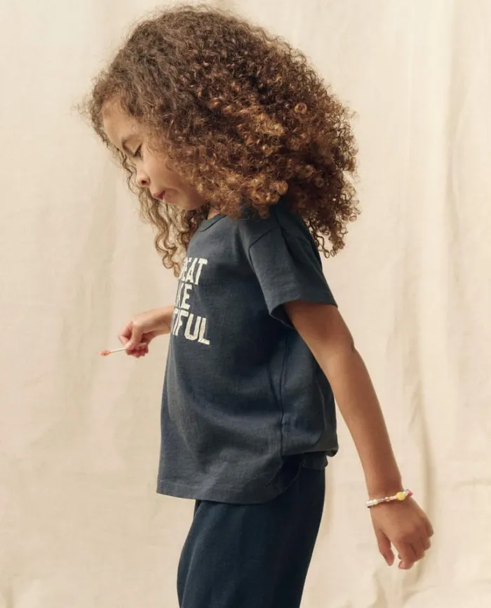 Tshirts Little039s The Great The Little Boxy Crew True Navy With The Great Lake Beautiful Graphic