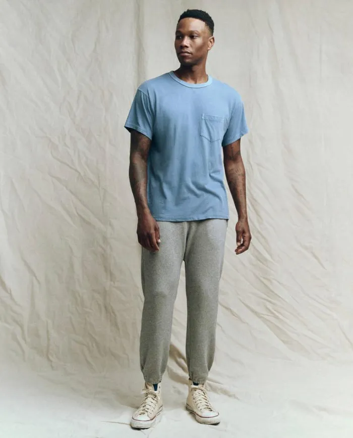 Tshirts Men039s The Great The Men039s Pocket Tee Vintage Cornflower