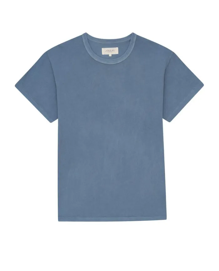 Tshirts Men039s The Great The Men039s Pocket Tee Vintage Cornflower