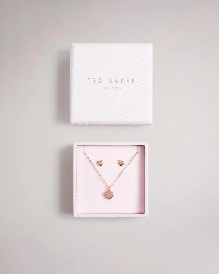Tbj1476 Sweetheart Gift Set Rosegold Color Women Ted Baker Jewelry Tbj1476 Sweetheart Gift Set Rosegold Color Women Ted Baker Jewelry