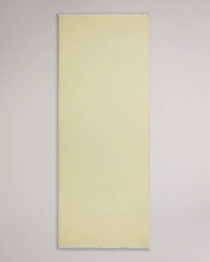 Ted Baker Logo Long Scarf LtYellow Women Ted Baker Scarves