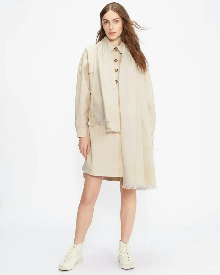 Ted Baker Logo Long Scarf Nude Women Ted Baker Scarves Ted Baker Logo Long Scarf Nude Women Ted Baker Scarves