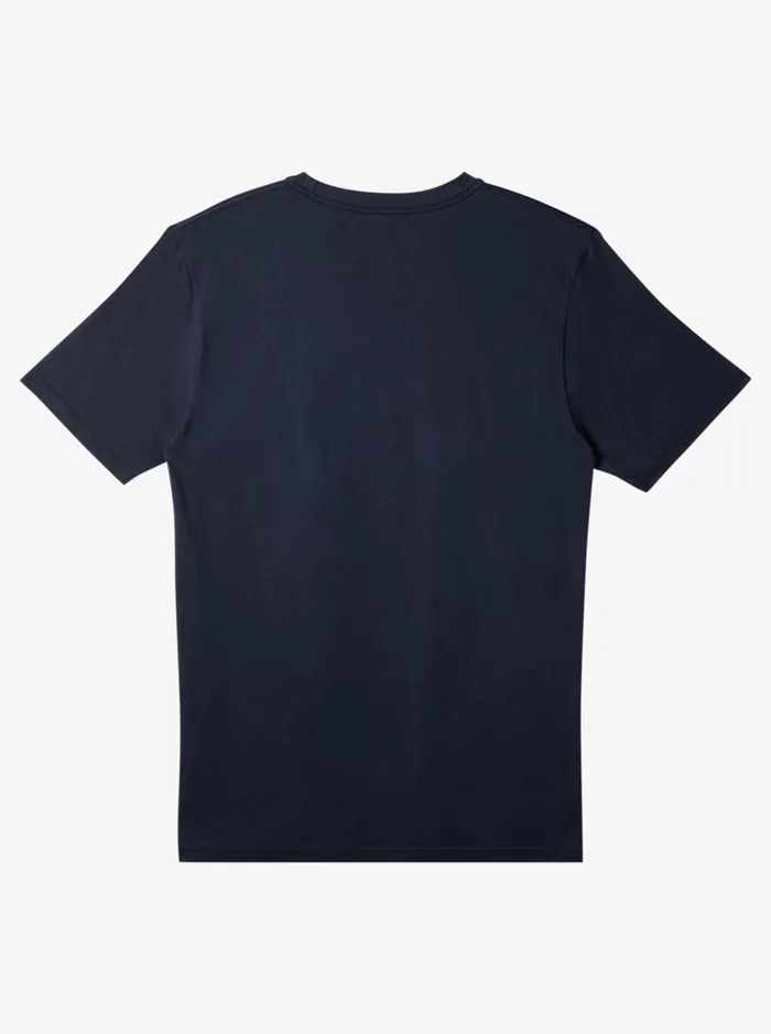 Tees Men Quiksilver Boardshort Linked TShirt Navy Blazer Tees Men Quiksilver Boardshort Linked TShirt Navy Blazer