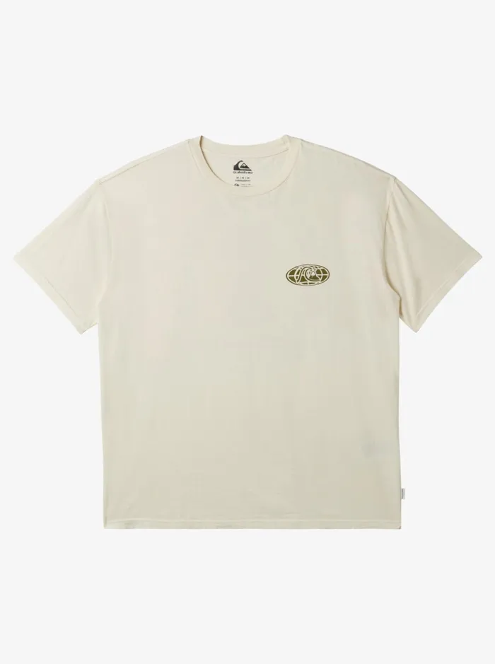 Tees Men Quiksilver Clear Mind TShirt Birch