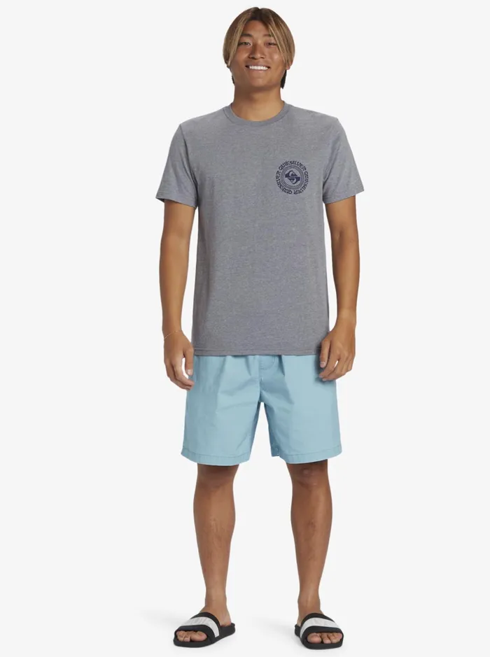 Tees Men Quiksilver Full Circle TShirt Medium Grey Heather Tees Men Quiksilver Full Circle TShirt Medium Grey Heather