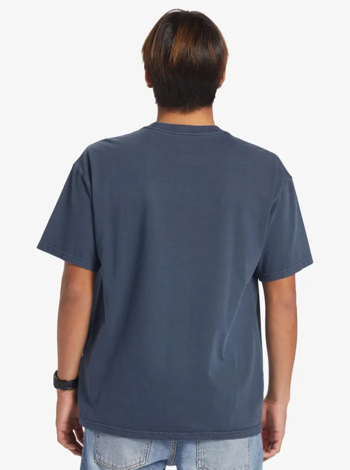 Tees Men Quiksilver Fully Charged Msw TShirt Midnight Navy Tees Men Quiksilver Fully Charged Msw TShirt Midnight Navy