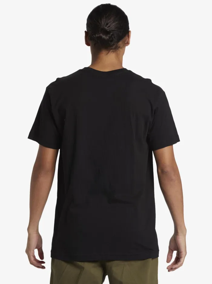 Tees Men Quiksilver Hawaii Palm And Skull TShirt Black Tees Men Quiksilver Hawaii Palm And Skull TShirt Black