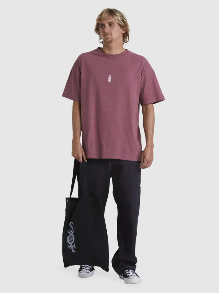Tees Men Quiksilver Mercury TShirt Crushed Berry Tees Men Quiksilver Mercury TShirt Crushed Berry