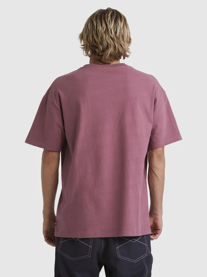 Tees Men Quiksilver Mercury TShirt Crushed Berry Tees Men Quiksilver Mercury TShirt Crushed Berry