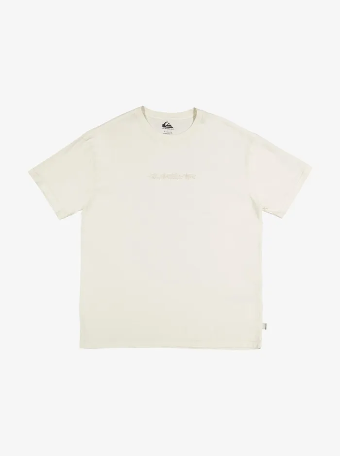 Tees Men Quiksilver Mikey TShirt Snow White