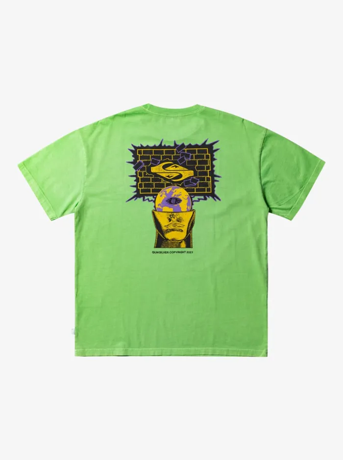 Tees Men Quiksilver Power Trip TShirt Panama Tees Men Quiksilver Power Trip TShirt Panama