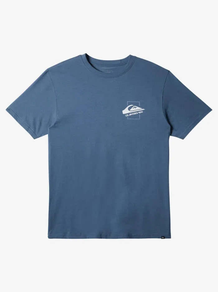 Tees Men Quiksilver Quik Moves TShirt Bering Sea