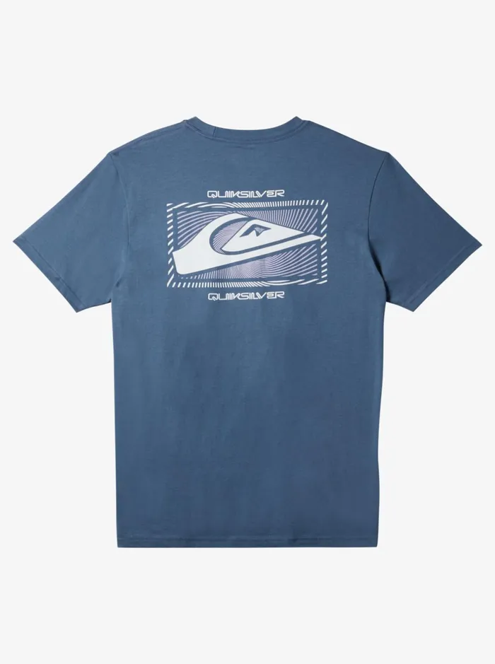 Tees Men Quiksilver Quik Moves TShirt Bering Sea Tees Men Quiksilver Quik Moves TShirt Bering Sea