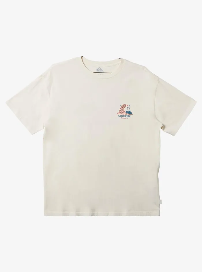 Tees Men Quiksilver Roadways Mnd TShirt Gardenia