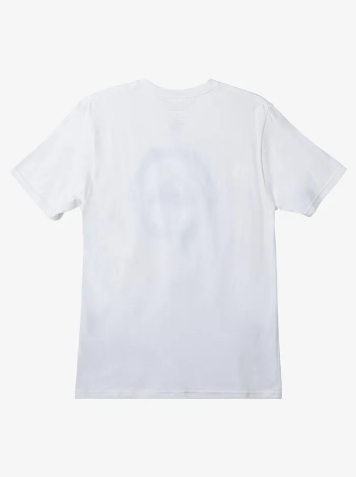 Tees Men Quiksilver Shapeshifter TShirt White Tees Men Quiksilver Shapeshifter TShirt White