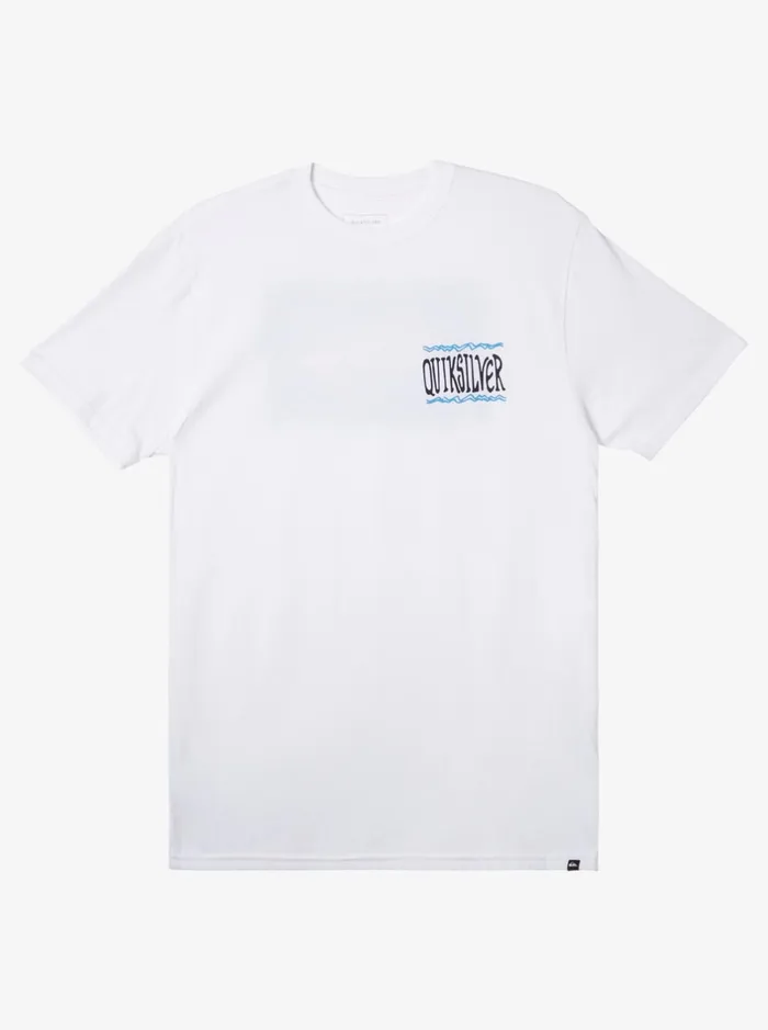 Tees Men Quiksilver Taking Roots TShirt White