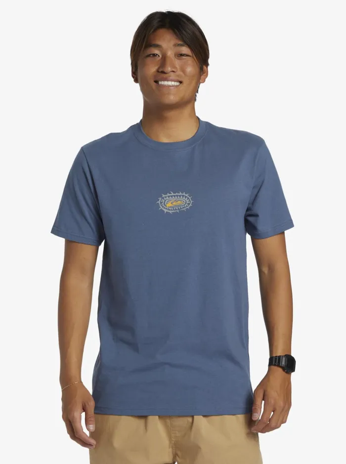 Tees Men Quiksilver Urban Surfin TShirt Bering Sea Tees Men Quiksilver Urban Surfin TShirt Bering Sea
