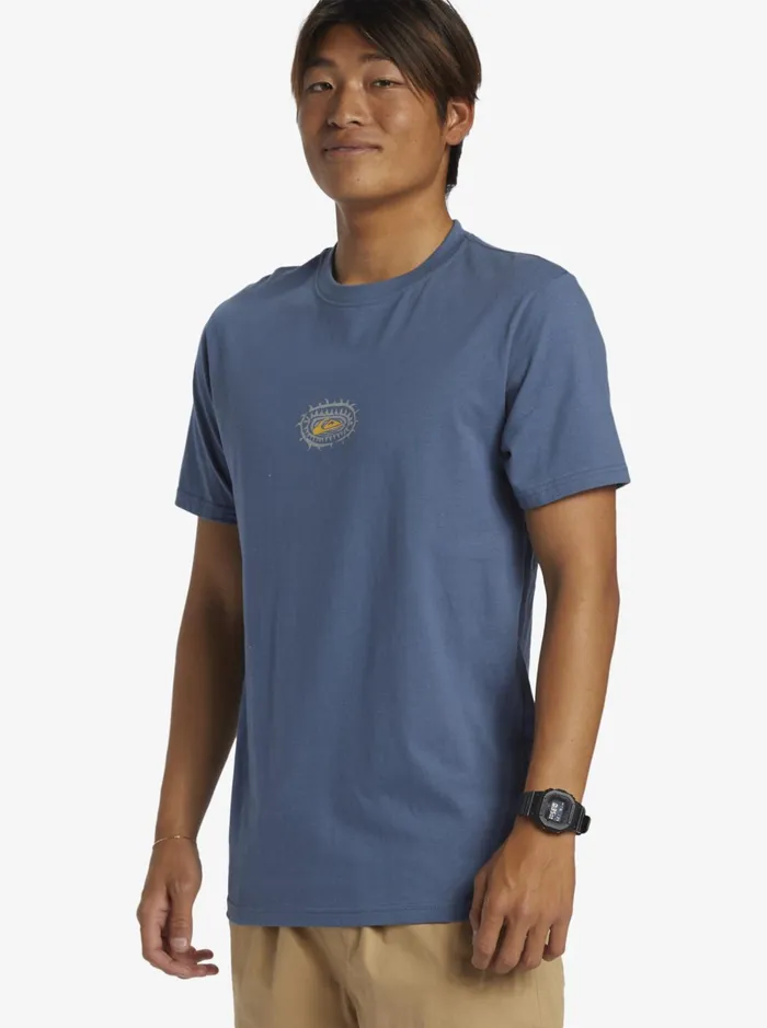 Tees Men Quiksilver Urban Surfin TShirt Bering Sea Tees Men Quiksilver Urban Surfin TShirt Bering Sea