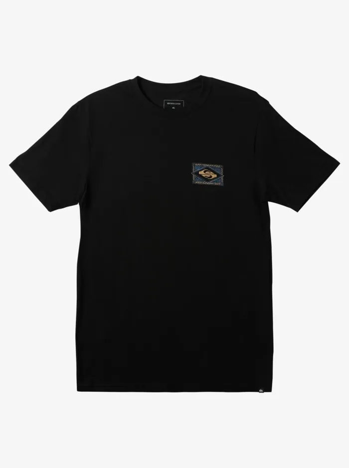Tees Men Quiksilver Vibing TShirt Black