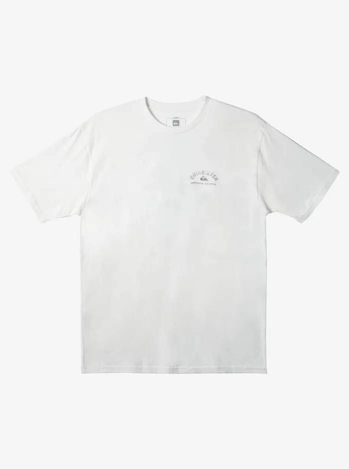 Tees Men Quiksilver Waterman Bottled Up TShirt Snow White