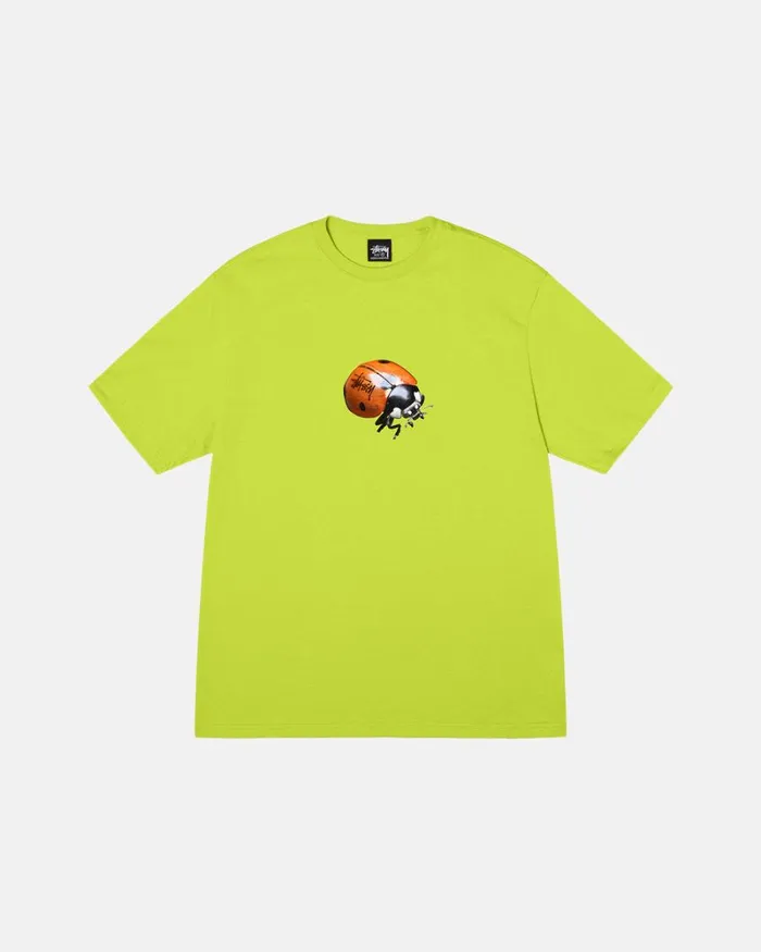 Tees Men Stussy LADYBUG TEE Keylime