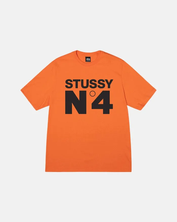 Tees Men Stussy NO4 TEE Coral