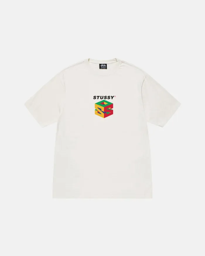 Tees Men Stussy S64 PIGMENT DYED TEE Natural