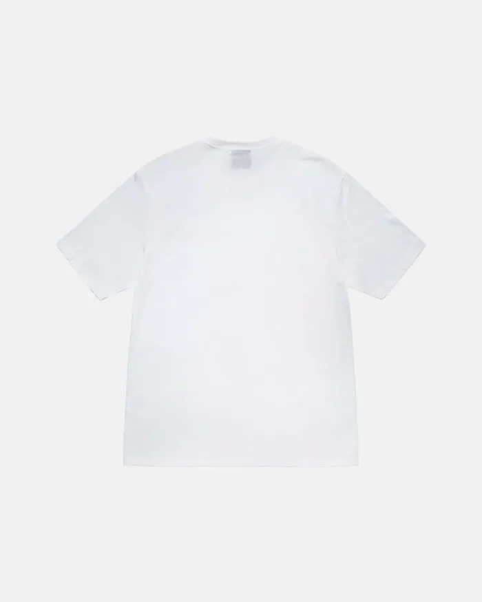 Tees Men Stussy SARA TEE White Tees Men Stussy SARA TEE White