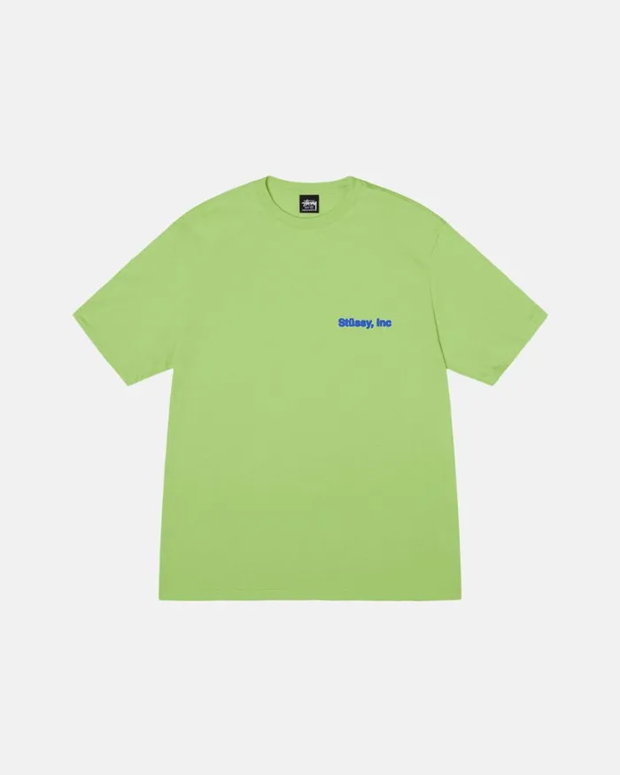 Tees Men Stussy WIKI TEE Tea Tees Men Stussy WIKI TEE Tea