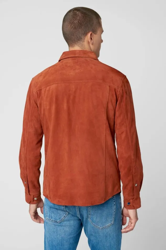 The Gambler Shacket Men Blank NYC Jackets