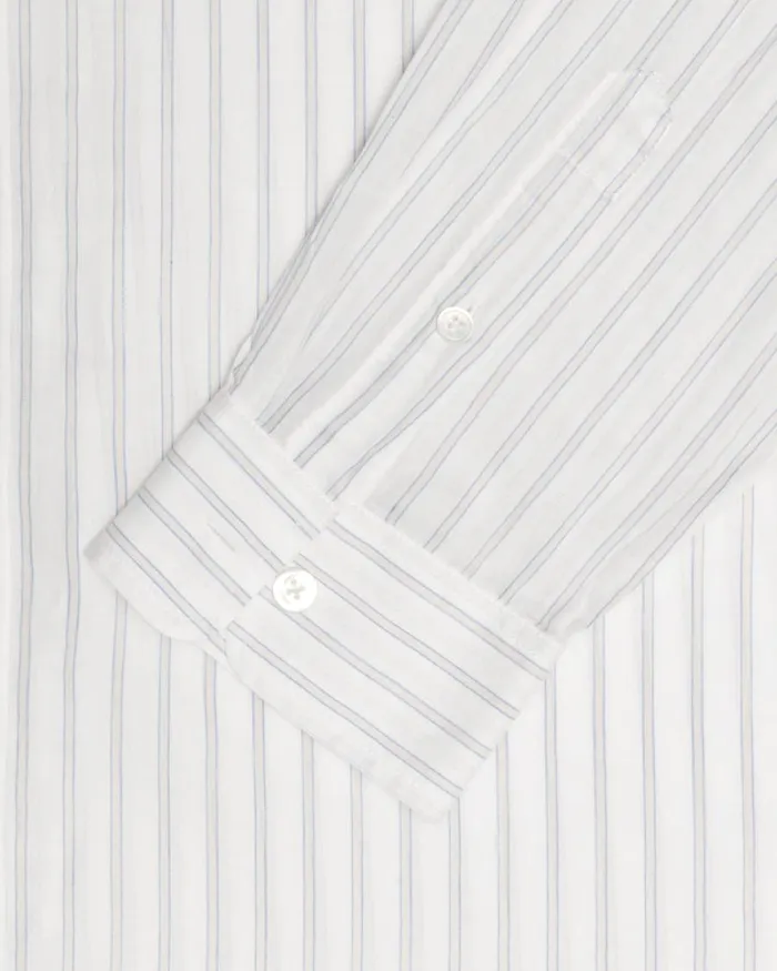 Tops and Shirts Men Stussy LIGHTWEIGHT CLASSIC SHIRT White Tops and Shirts Men Stussy LIGHTWEIGHT CLASSIC SHIRT White