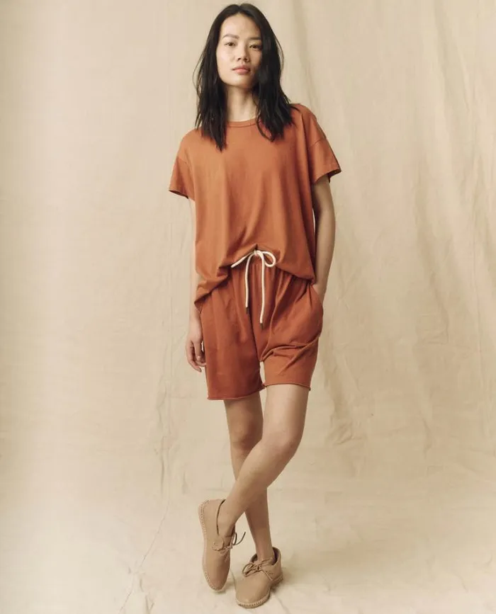 Tops Women039s The Great The Boxy Crew Canyon